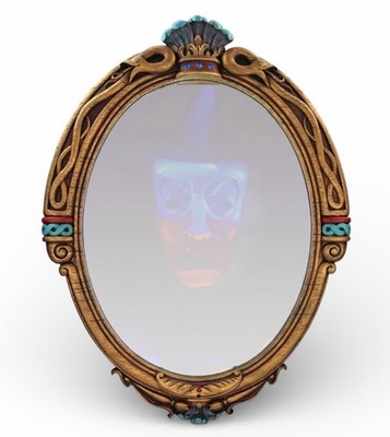 Disney Evil Queen Two Way Light Up Magic Mirror, Big Fig, 3ft, Ultra Rare, COA