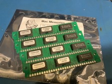4x 1MB 30-Pin 3-chip Parity 80ns FPM Memory SIMMs 4MB RAM Apple UNIX PC