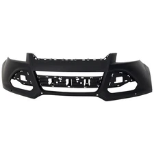 Front Upper Bumper Cover For 2013-2016 Ford Escape w/ fog lamp holes Primed