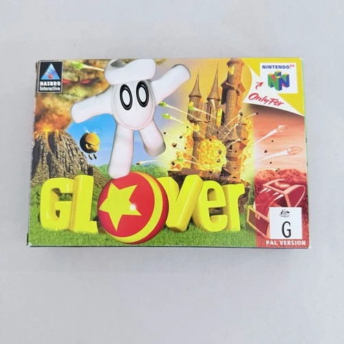 Glover - Nintendo 64 - N64 - Boxed - PAL!