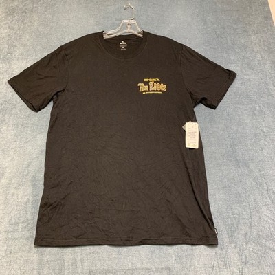 Rip Curl The Eddie Big Wave Invitational T Shirt Mens XL Black Standard Fit Tee