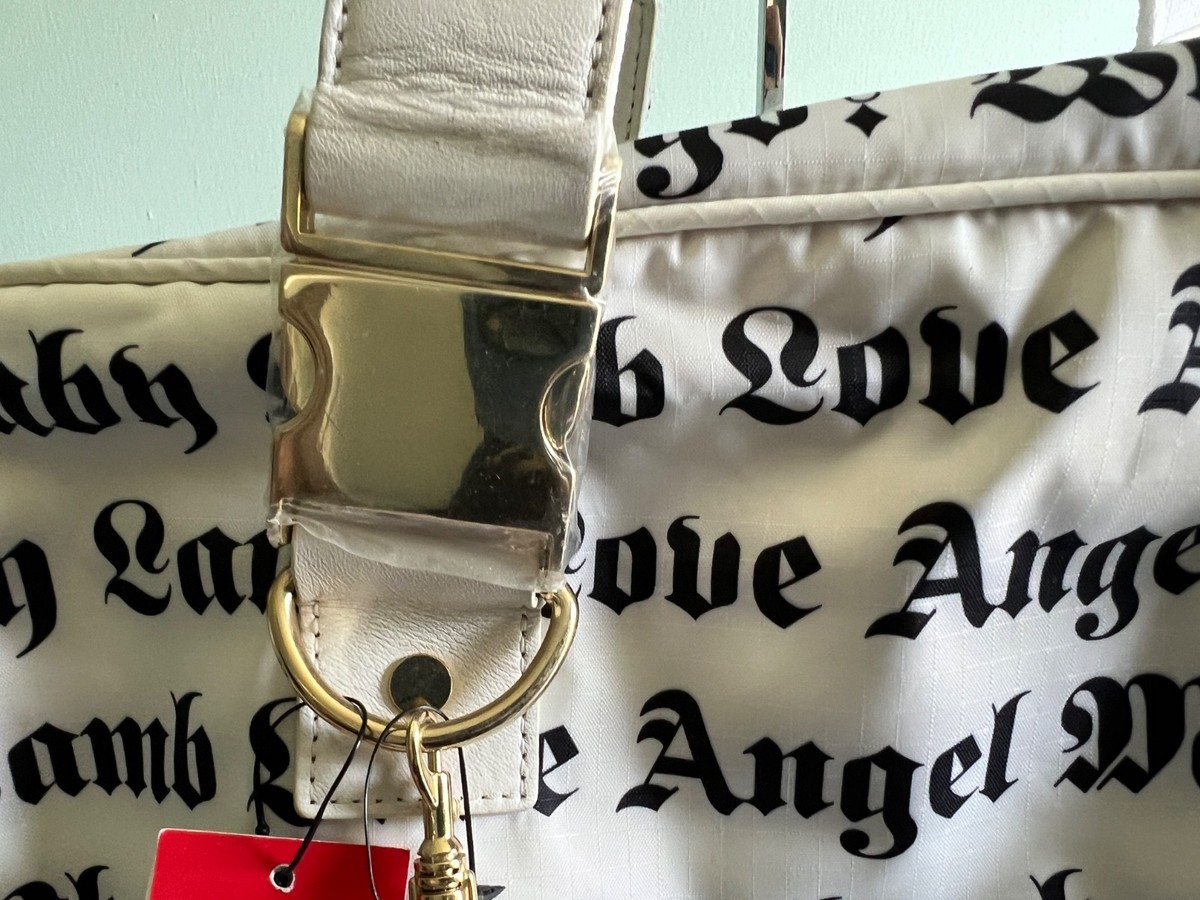 Gwen Stefani L.A.M.B. Lamb Lesportsac Band Bag White Lamb NEW RARE