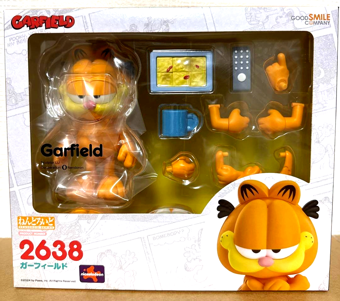 Good Smile Company Nendoroid 2638 Garfield Action Figure Toy New