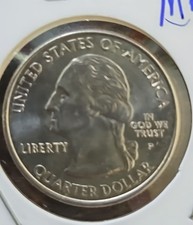 2000 Philadelphia Mint US Washington State Quarter Dollar MASSACHUSETTS BU