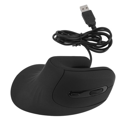 USB Vertical Wired Mouse 4 Adjustable DPI Silent Click Ergonomic Vertical Op Set - Picture 23 of 24