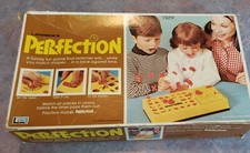 Vintage Lakeside PERFECTION Game 1973 all pieces/ works