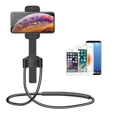 Cell Phone Neck Holder Hanging Stands Kick Tablet Mobile Phone Support Bracket