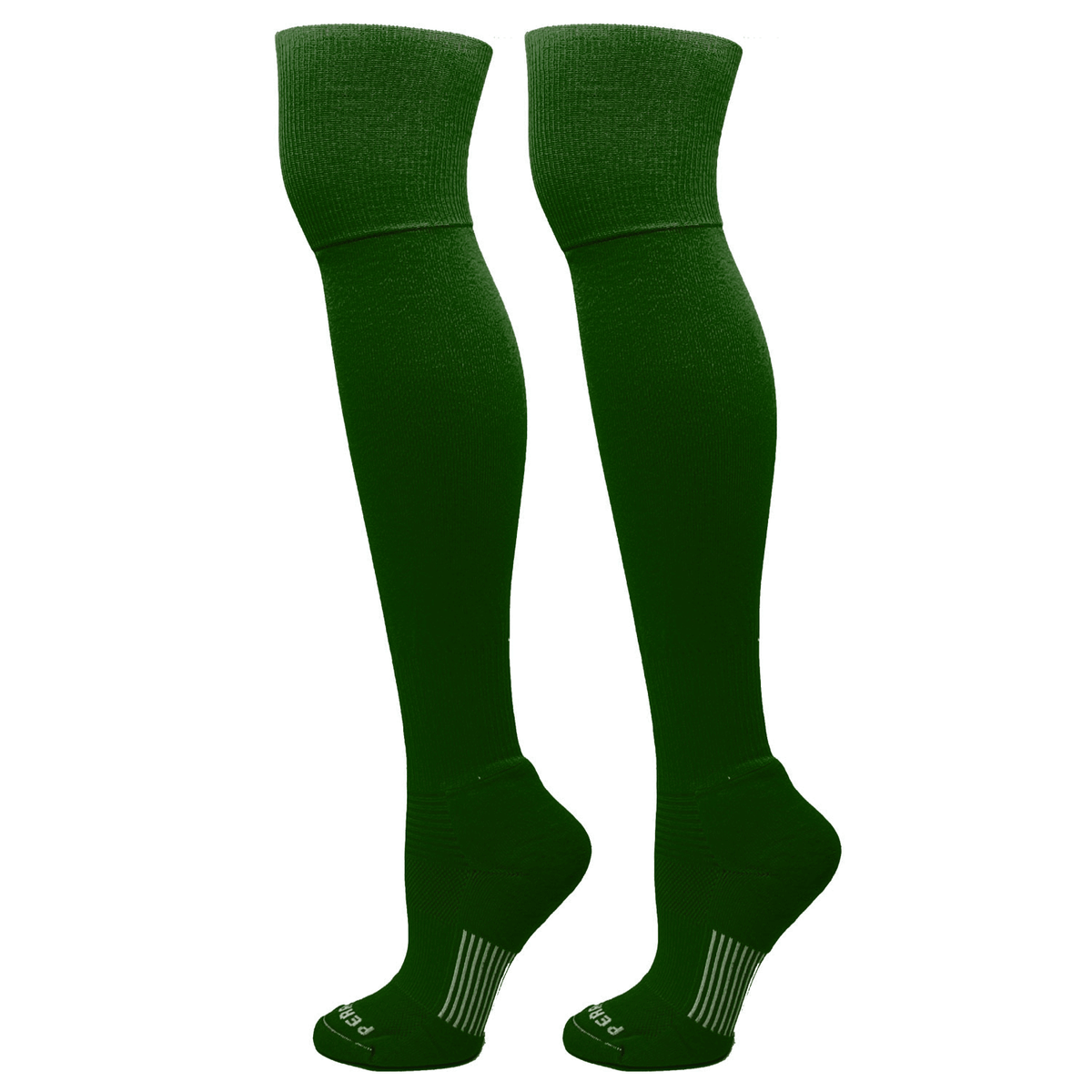 MK Socks Extreme Over the Knee Baseball, Football Socks - Forest