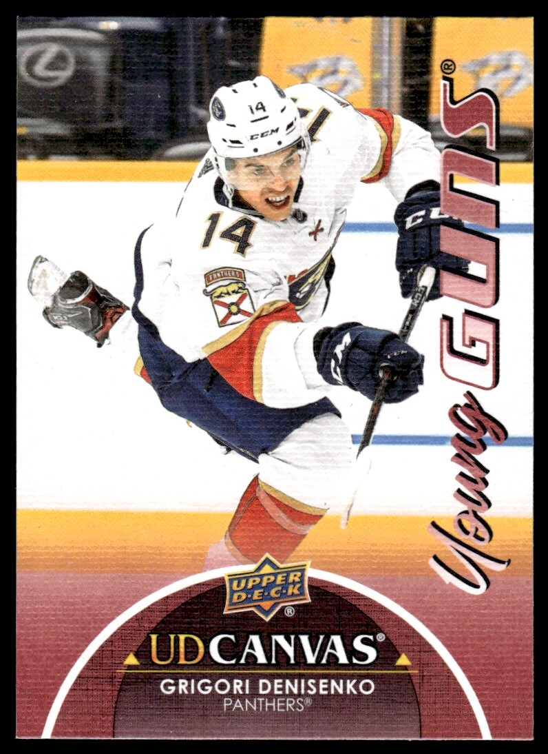 2021-22 UPPER DECK YOUNG GUNS CANVAS Grigori Denisenko Florida Panthers #C105