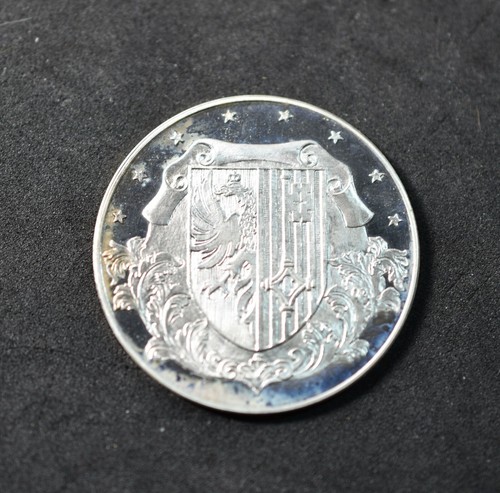 1964 SWISS MEDAL-150TH ANNIVERSARY OF GENEVA JOINING SWISS FEDERATION - Picture 2 of 9