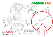 Genuine - Bosch GHP 5-13 C Pressure Washer Vari Jet PIPE LANCE F016L72098 1400