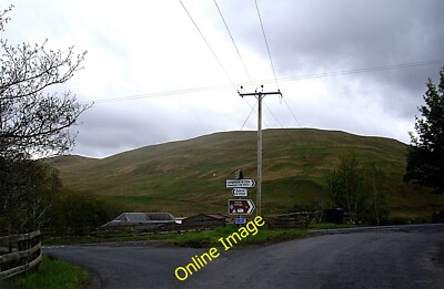 Photo 6x4 Crosslee junction Tushielaw/NT3018 Where the B7009 from Selkir c2013