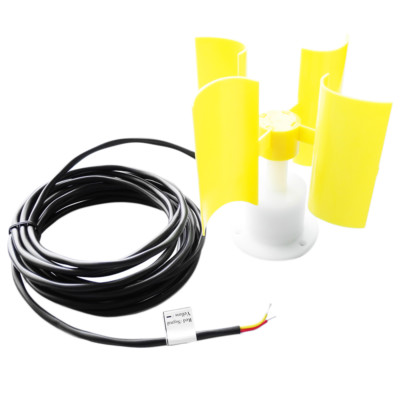Wind Speed Sensor 12V/24V Anemometer Voltage Signal Output With 3 Meters Cable