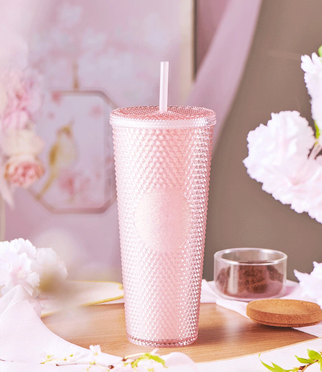 Pink Ombre Glitter Tumbler-tumbler Cups-tumbler With Straw-glitter