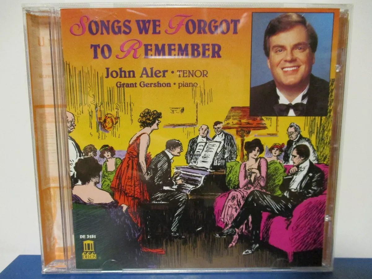 Songs We Forgot to Remember - John Aler