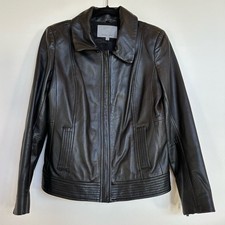 Classiques Entier Genuine Leather Jacket Size Small