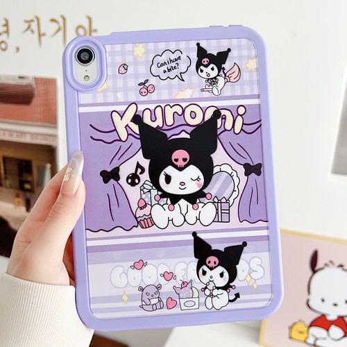 Shockproof TPU Case For iPad Air/Pro 11 10th 10.9 9/8/7th 10.2 Cartoon Kuromi - Picture 2 of 16