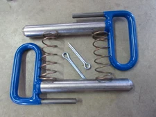 2 MEYER SNOW PLOW EZ MOUNT PLUS MD2 BLUE HANDLE PIN KITS 11859 814000005