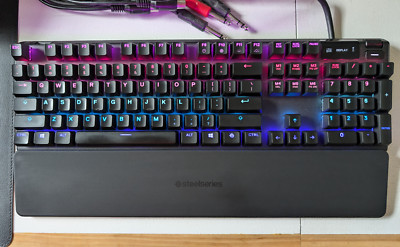 SteelSeries Apex Pro - Hall Effect Keyboard with Rapid Trigger and OLED Screen