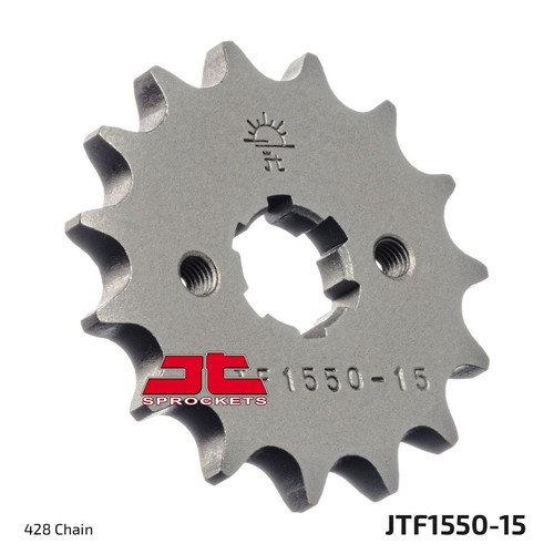 JT Pignons JTF516.15 15T - Pignon Avant En Acier Chromoly Haute Performance