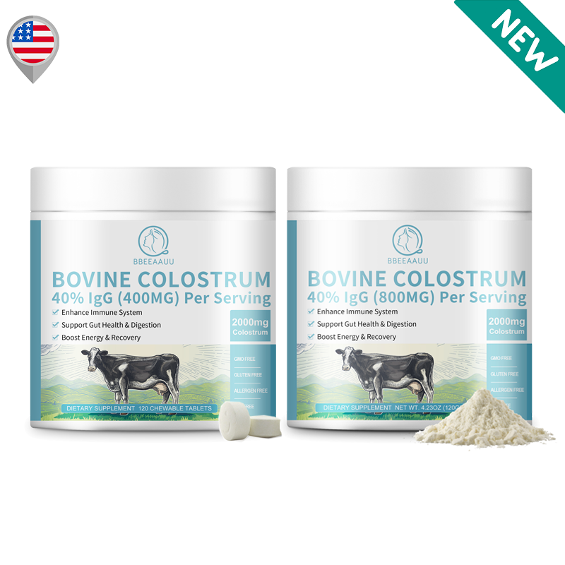 Bovine Colostrum with 40% lgG for Gut, Immune Support Energy & Recovery Wellness
