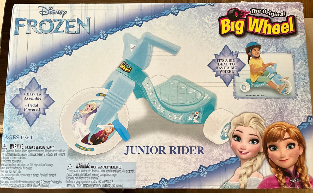 Disney Frozen Original Big Wheel Junior Rider Ride On BRAND NEW