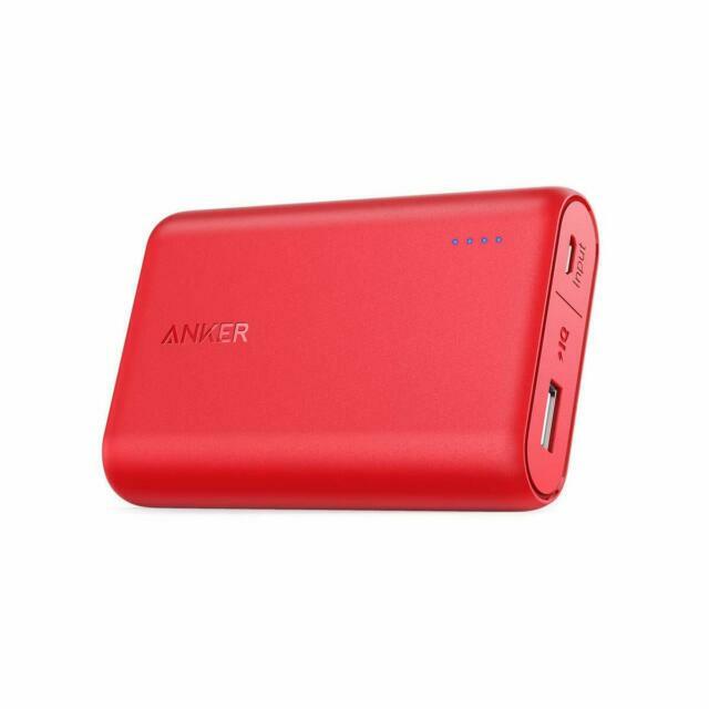 Anker PowerCore 10000 10000mAh Portable Charger - Red for sale