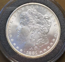 1881 CC Morgan $1 Brilliant Uncirculated BU In Capsule