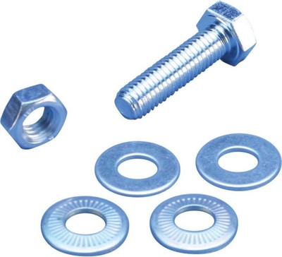 100 Stk. Erico Kontakt Kit CONT-KIT-M10X30 Sechskant-Gewindeschrauben 558370