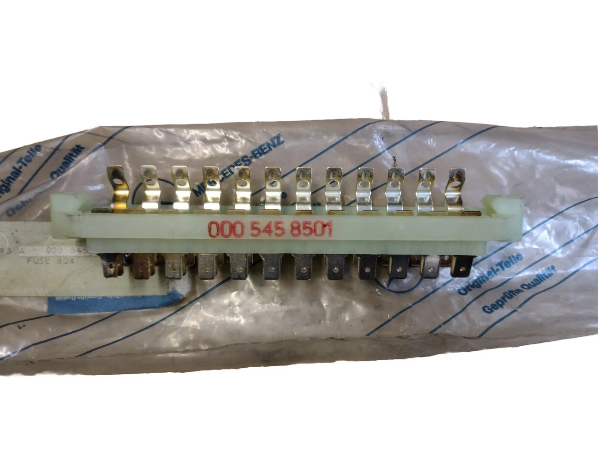 MERCEDES FUSEBOX 0005458501 (s2,Box6) | eBay 