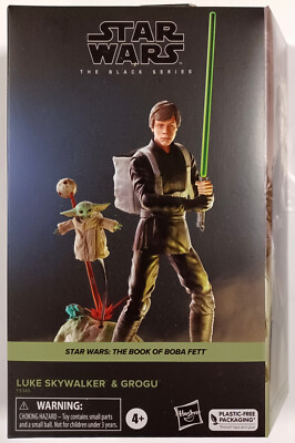 STAR WARS The Black Series - Luke Skywalker & Grogu - 15 cm - 2 Pack (Hasbro)