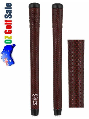 .600 Ribbed The Grip Master The Master Laced Cowhide Grip (Large Perf)   Std/Mid