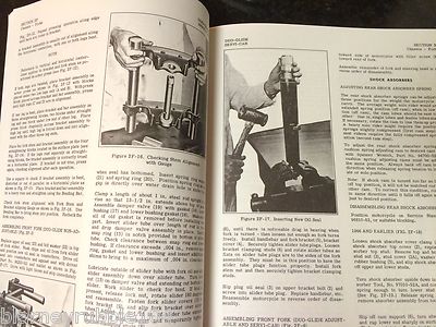 Harley FL FLH Service Manual 1959 to 1969 Panhead Shovelhead