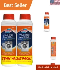 Effortless Washing Machine Cleaning Solution, 2-Pack of 12 Oz - Fresh Scent