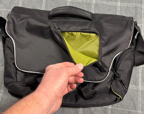PowerBag Instant Messenger Sacoche Ordinateur Portable Tablette SmartPhone Ordinateur Chargeur Secteur - Photo 11/18