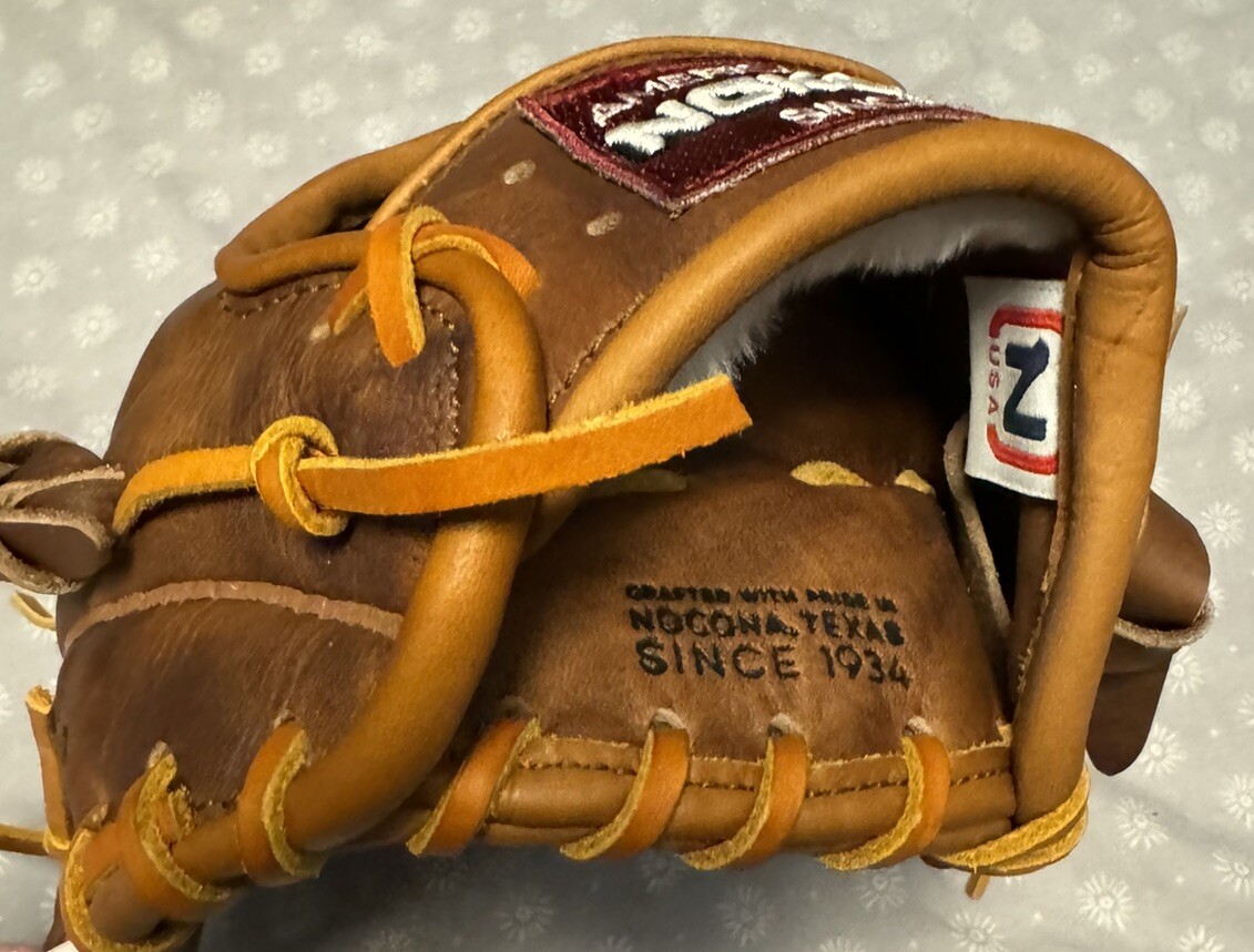 Nokona W1175H/L Walnut Leather 11.75 Inch RHT Baseball Softball Glove
