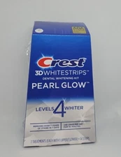 Crest 3D Whitestrips Pearl Glow Teeth Whitening Kit 14 Strips Exp 1/5/26