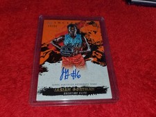 TOPPS INCEPTION OVERTIME OTE AUTO CARD #IA-JG2 JAZIAN GORTMAN  ORANGE 04/50