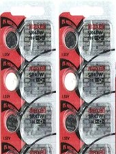 10 Maxell 386 SR43W SR43 V386 D386 260 H Watch Battery EXP 2027