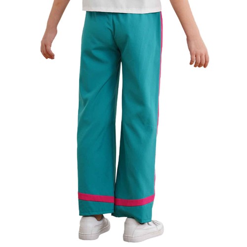 Kids Girls Pants Pockets Trousers Lightweight Sweatpants Jogging Straight-Leg - Picture 12 of 61