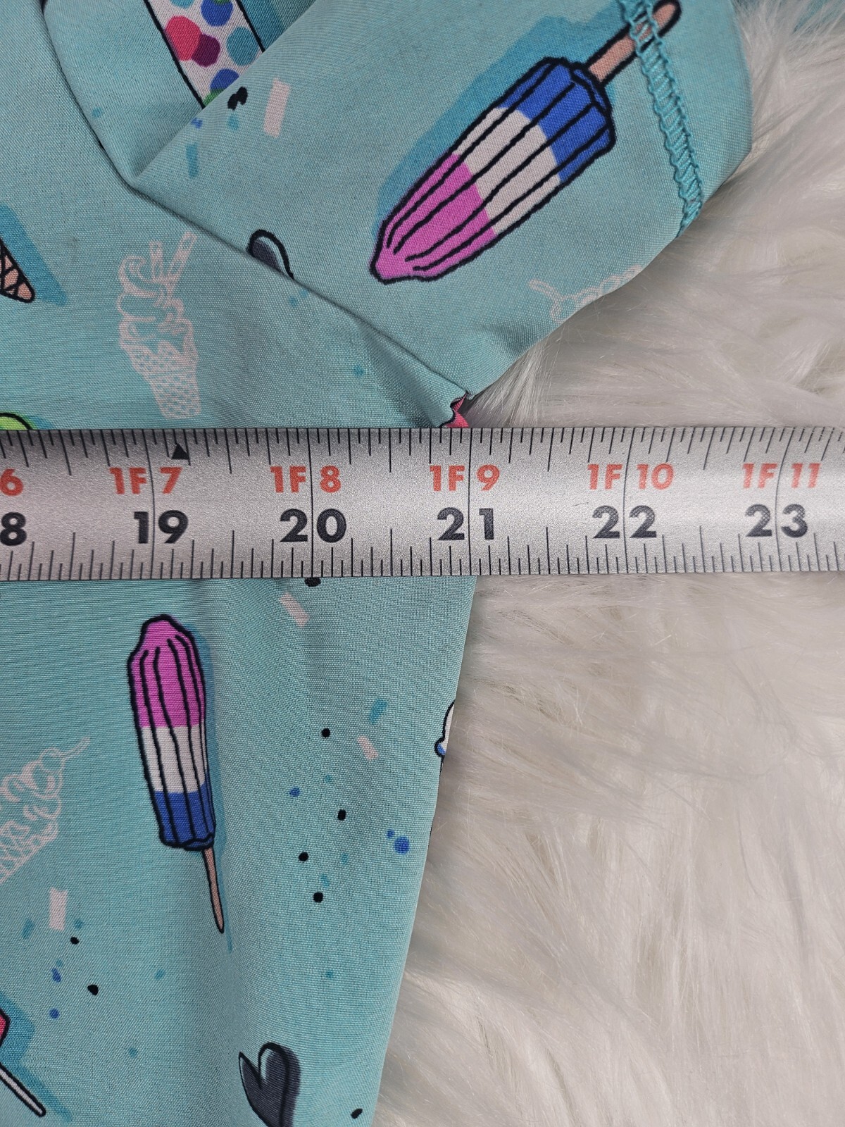 Scrubstar (M) Poly Spandex Multicolor Popsicle Ic… - image 5