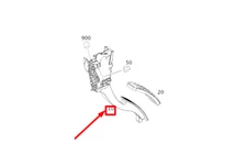 NEW MERCEDES-BENZ CLA C117 ACCELERATOR PEDAL MODULE LHD A2463001404 GENUINE