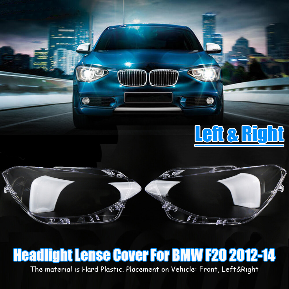 Paar Klar Scheinwerferglas Scheinwerfer Linse Rechts Links FüR Bmw F20 2012-2014-image