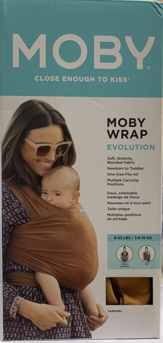moby wrap caramel