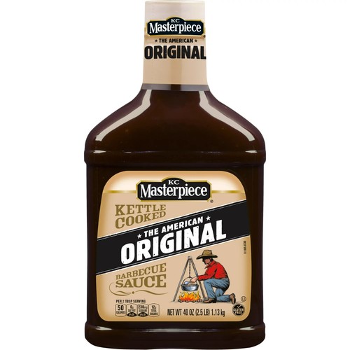 6 Bottles KC Masterpiece Gluten Free Original Barbecue Sauce Size 40 oz (6-Pack) - Picture 2 of 12