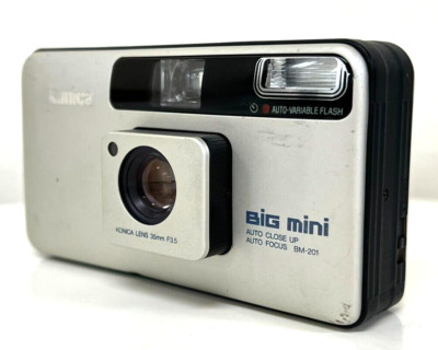 Konica　BIG mini　BM-201 Exc+5 Read ] Konica BIG mini BM-201 Point & Shoot 35mm Film