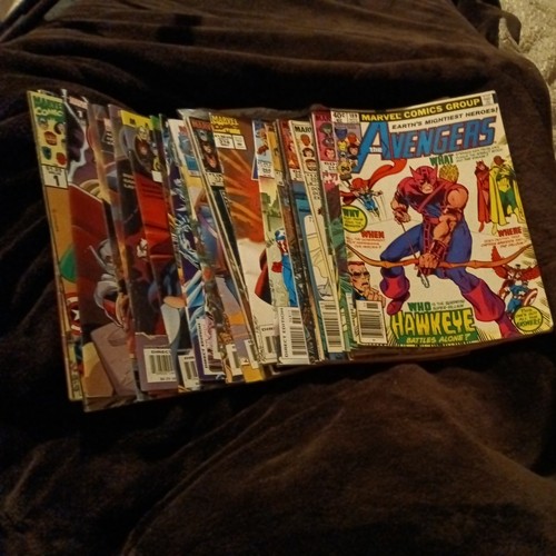 Lotto fumetti Marvel Avengers 25+ edizione bronzo età moderna collezione run set