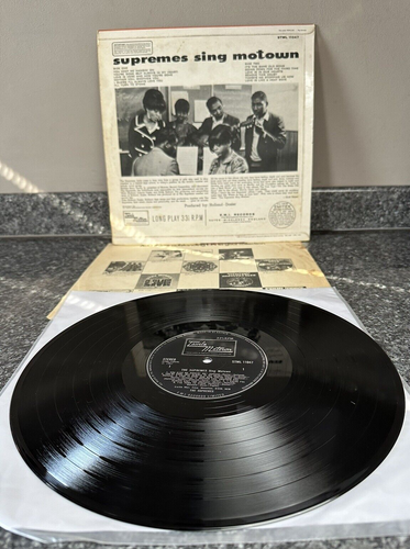 VINYL LP TAMLA MOTOWN THE SUPREMES SING MOTOWN UK 1ST PRESS STML 11047 EX/VG+ - Picture 3 of 12