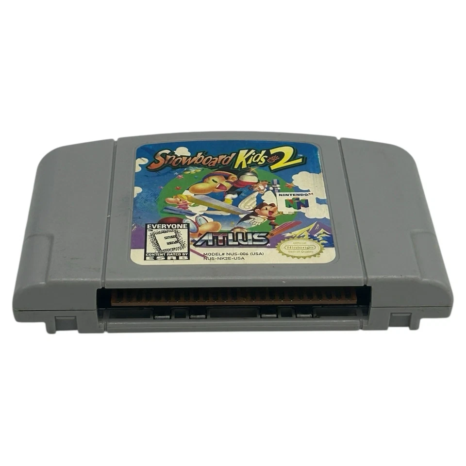 Snowboard Kids 2 (Nintendo 64, 1999) N64 Cart Only Tested & Works ATLUS - Image 3 of 4
