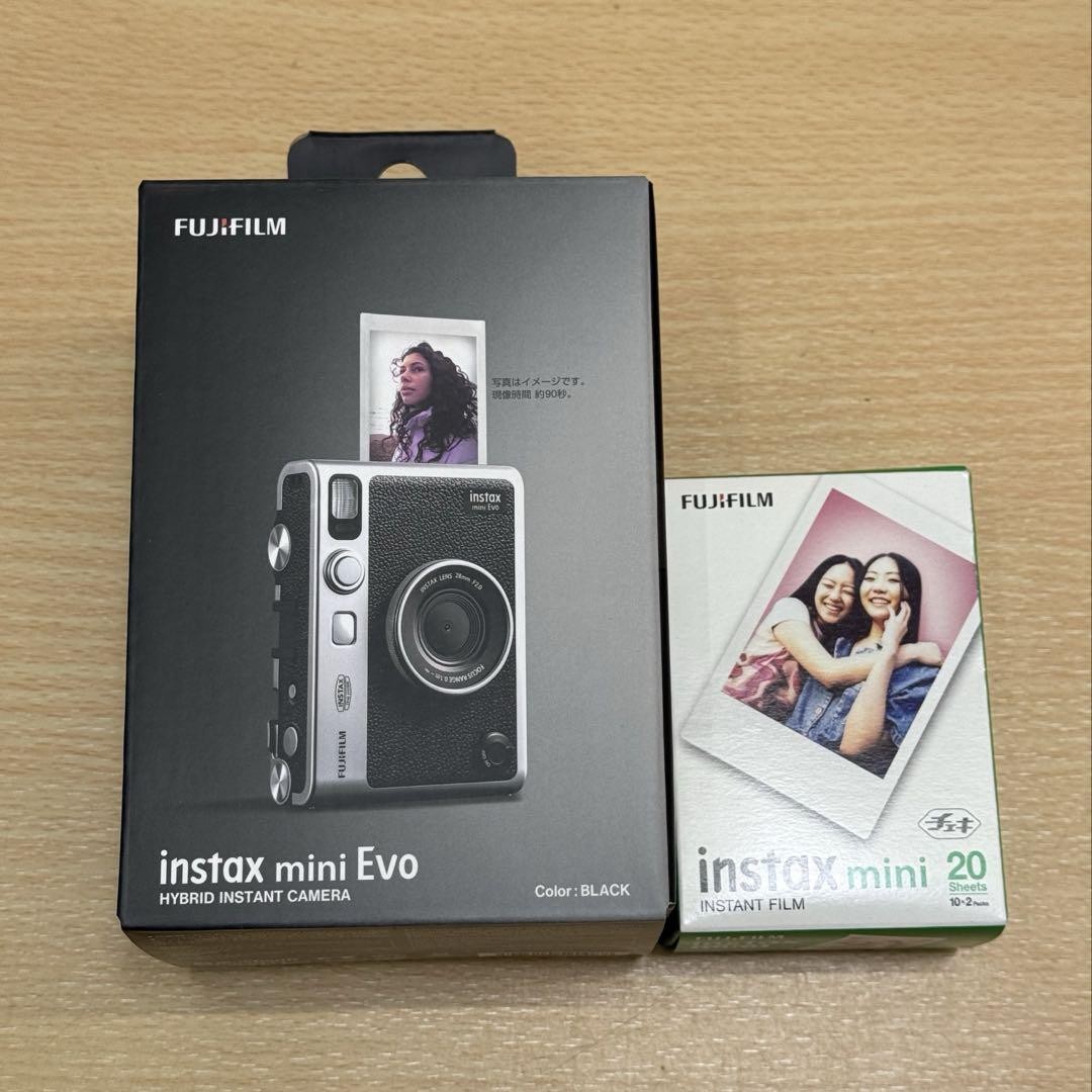 FUJIFILM instax mini Evo ブラック 箱付き USED 【公式通販】 FUJIFILM instax mini Evo ブラック 箱付き USED 【公式通販】